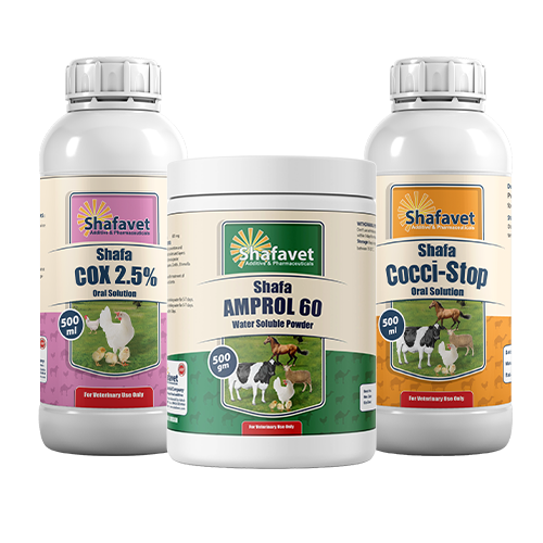 Effective products for the prevention and treatment of coccidiosis in poultry.